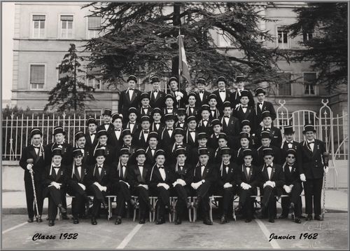 Classe 1952 Janvier 1962
