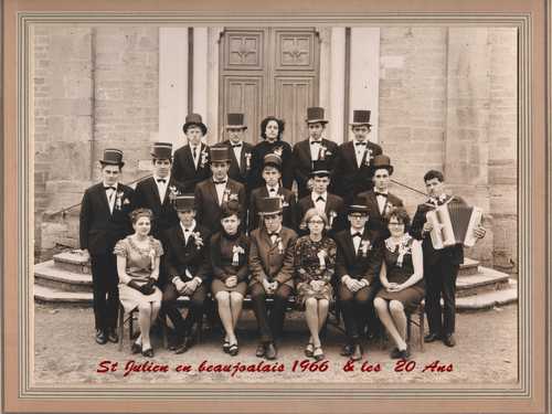 St Julien en Beaujolais 1966 &   les 20 Ans